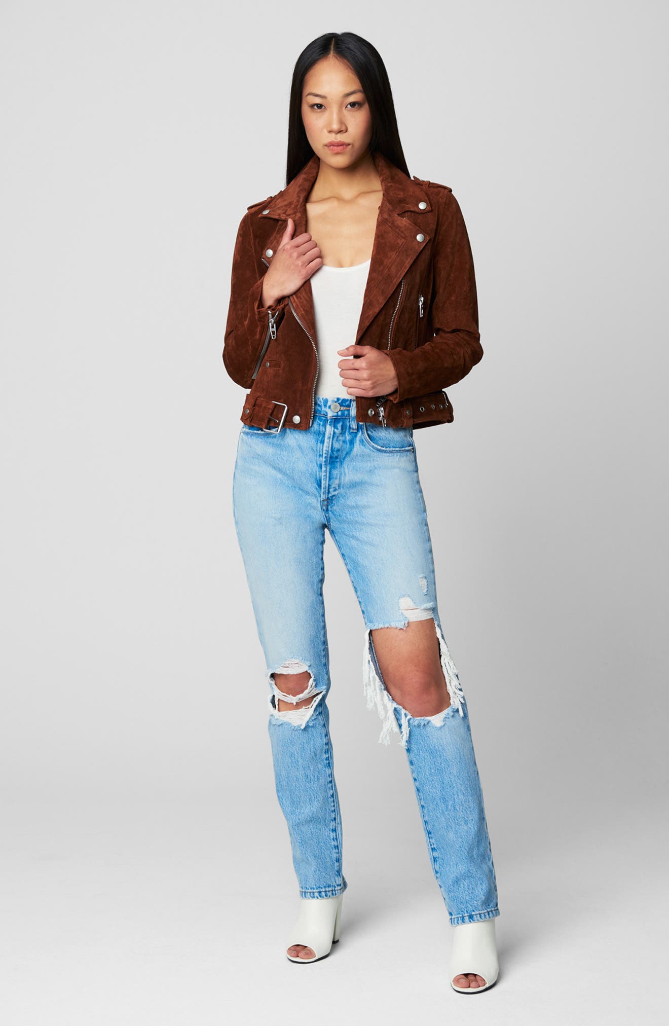 2019 S-XL New Spring Fashion Bright Colors Ladies Suede Jacket,Brown,M,United States 